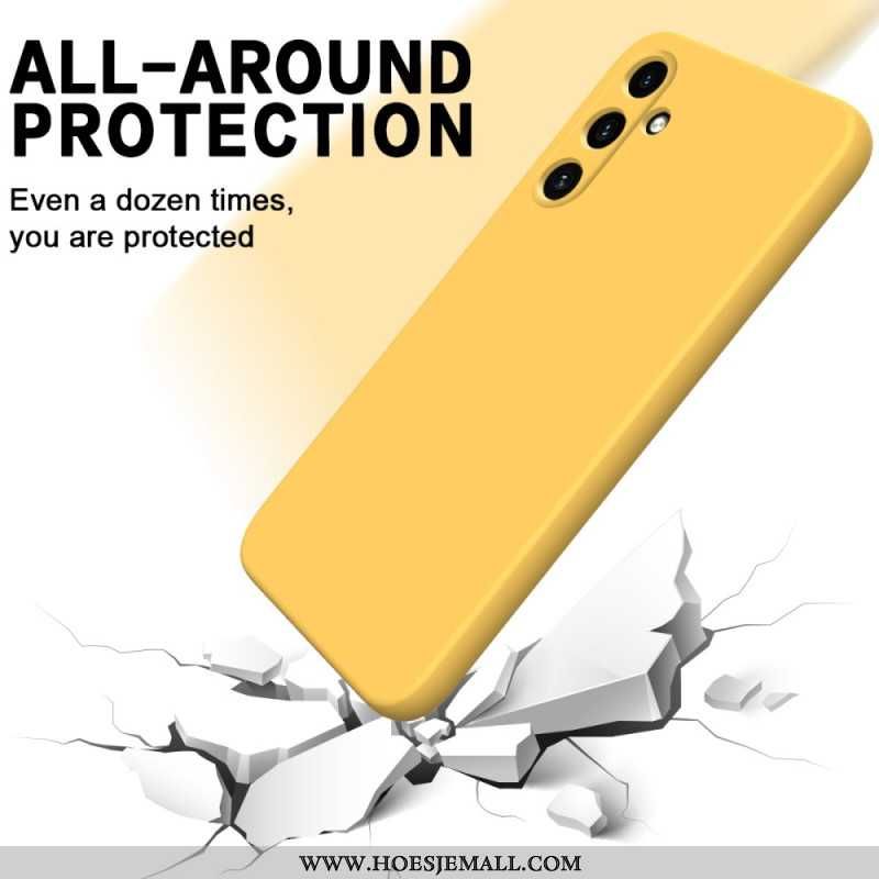 Futerały Samsung Galaxy A55 5g Etui Na Telefon Pasek Z Płynnego Silikonu