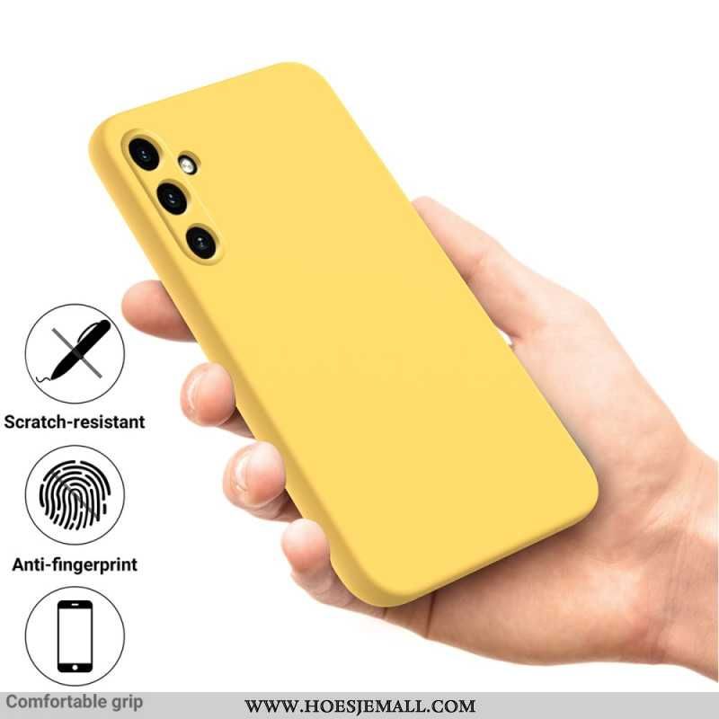 Futerały Samsung Galaxy A55 5g Etui Na Telefon Pasek Z Płynnego Silikonu