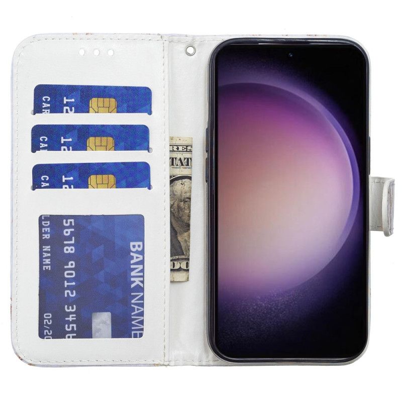 Obudowa Samsung Galaxy A55 5g Etui Na Telefon Dwa Wilki Z Paskami
