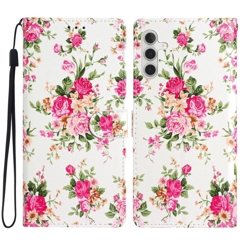 Obudowa Samsung Galaxy A55 5g Etui Na Telefon Kwiaty Wolności W Lnaière
