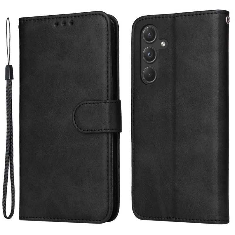 Pokrowce Samsung Galaxy A55 5g Efekt Skóry Z Paskiem