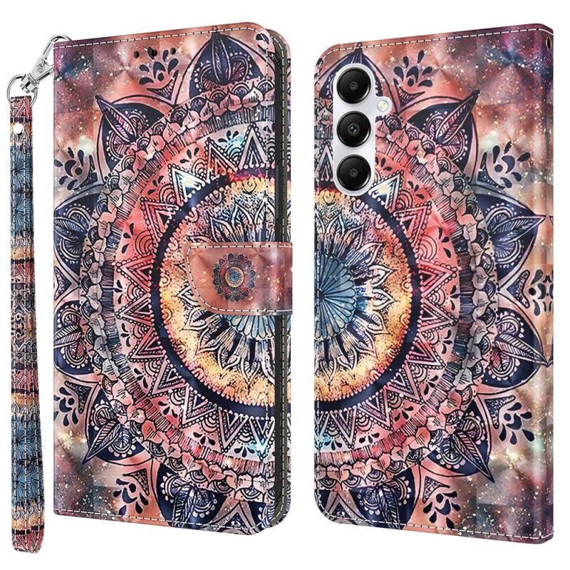 Pokrowce Samsung Galaxy A55 5g Kolorowa Mandala Z Paskiem