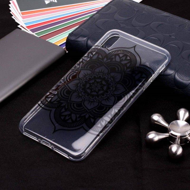 Etui iPhone XS Przezroczysta Klasyczna Mandala Etui Ochronne