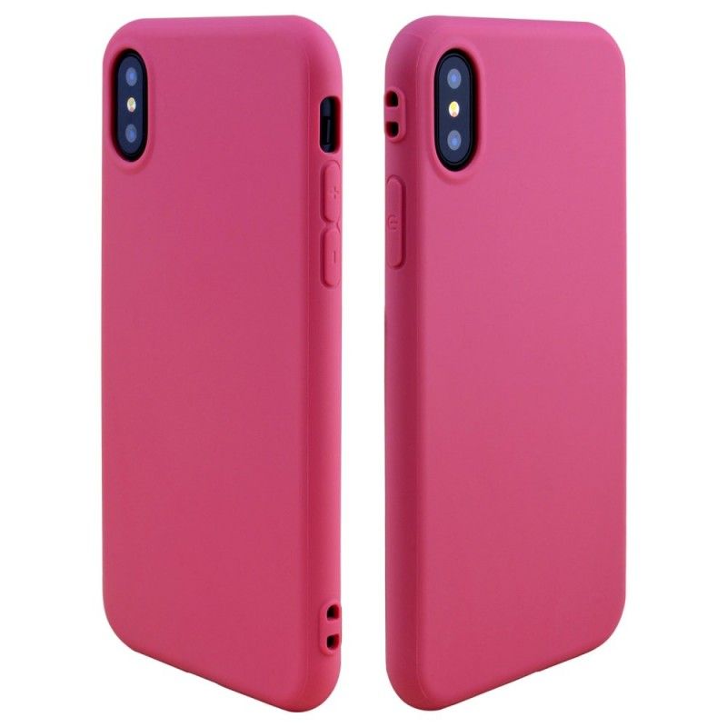 Futerały iPhone XS Etui na Telefon Sztywny Mat