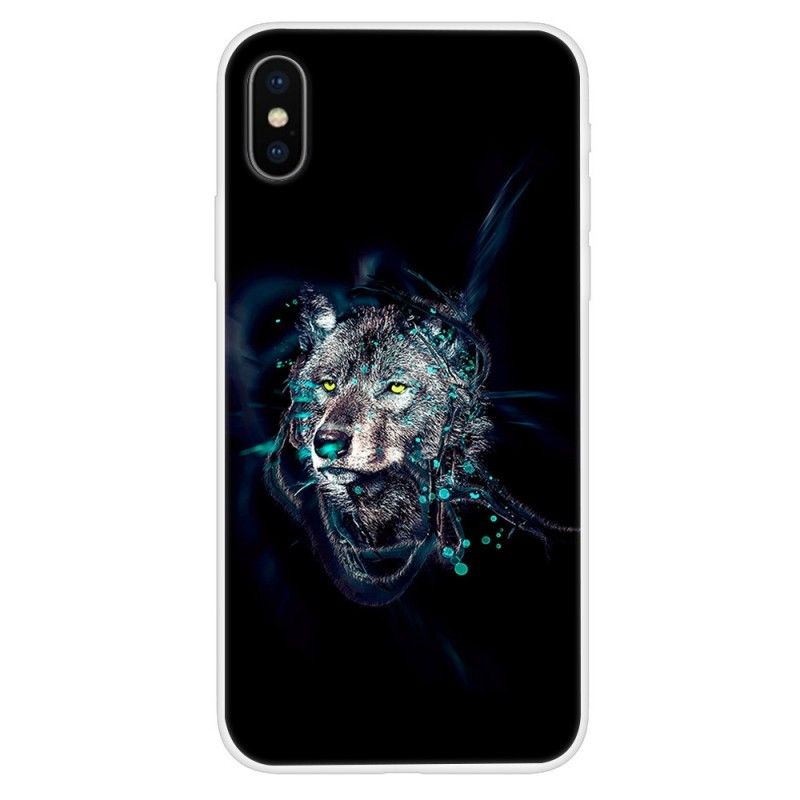 Futerały iPhone XS Etui na Telefon Wilk