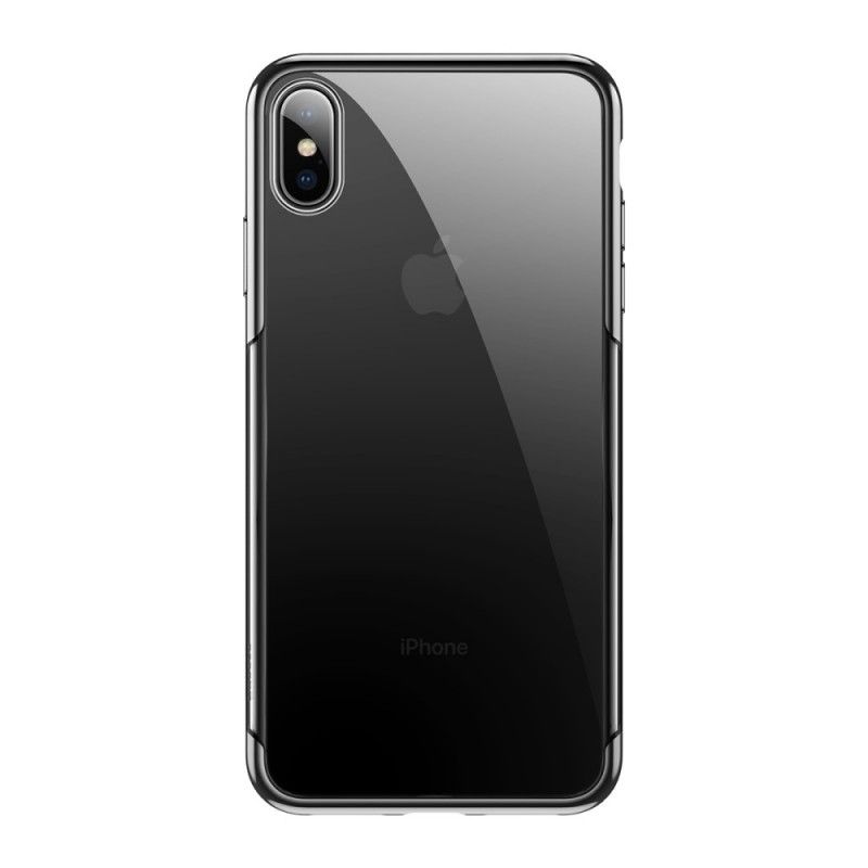 Futerały iPhone XS Srebrny Seria Brokatowa Baseus