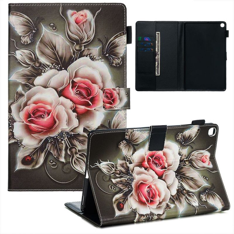 Etui Folio Samsung Galaxy Tab A 10.1 (2019) Bukiet Kwiatów Etui Ochronne