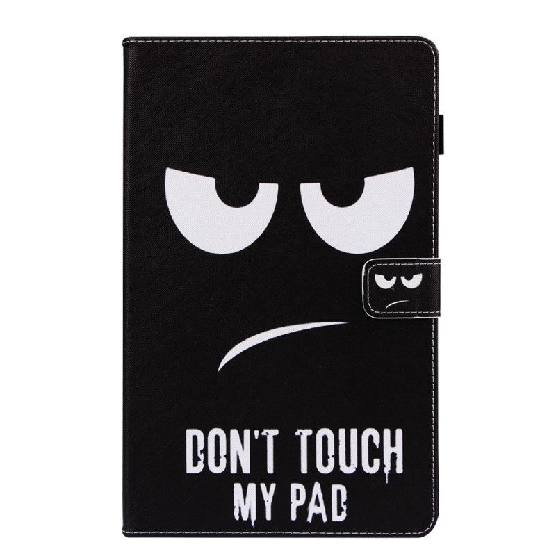 Etui Folio Samsung Galaxy Tab A 10.1 (2019) Nie Dotykaj Mojego Padu Etui Ochronne