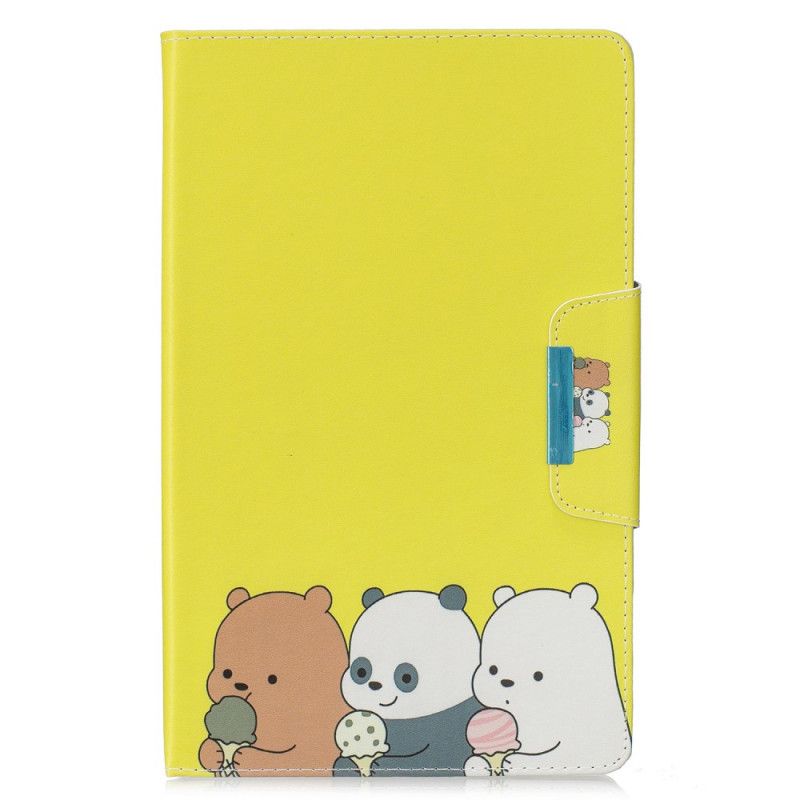 Etui Folio Samsung Galaxy Tab A 10.1 (2019) Projekt Niedźwiedzia I Pandy
