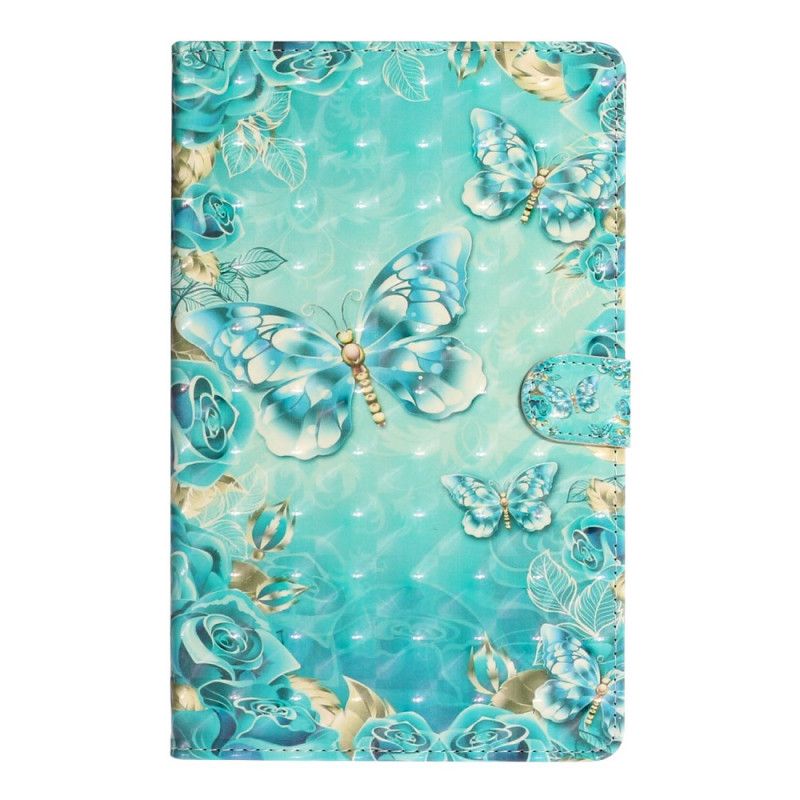 Etui Folio Samsung Galaxy Tab A 10.1 (2019) Światła Punktowe Motyle