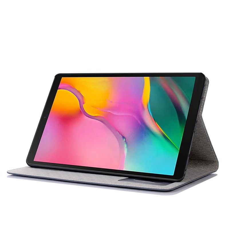 Etui Samsung Galaxy Tab A 10.1 (2019) Brązowy Szary Zabytkowa Karta