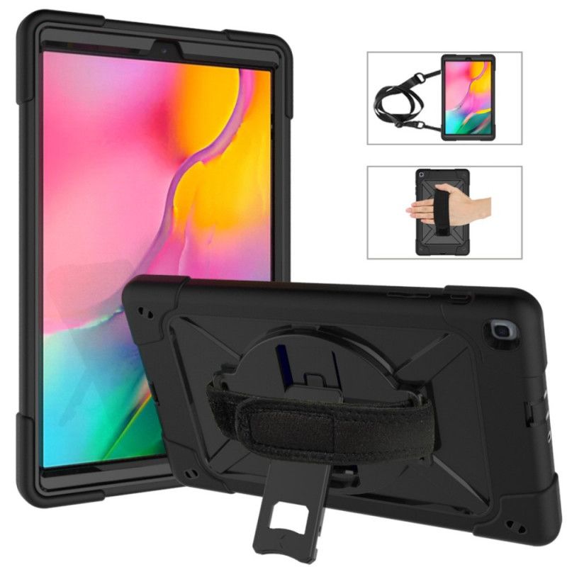 Etui Samsung Galaxy Tab A 10.1 (2019) Magenta Czarny Wielofunkcyjny