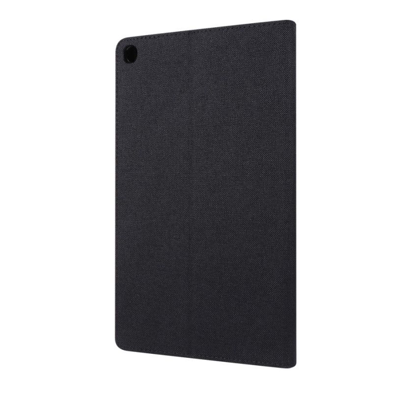 Etui Samsung Galaxy Tab A 10.1 (2019) Szary Czarny Tkanina Etui Ochronne