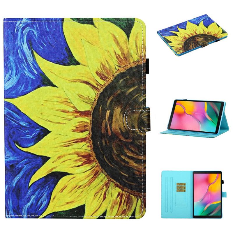 Obudowa Samsung Galaxy Tab A 10.1 (2019) Etui na Telefon Malowany Słonecznik