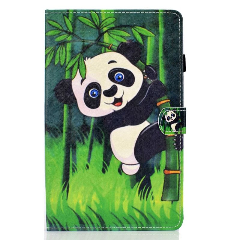 Skórzany Futerał Samsung Galaxy Tab A 10.1 (2019) Etui na Telefon Panda