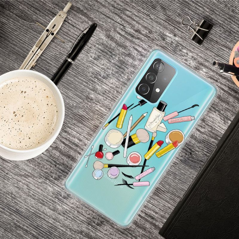 Etui Samsung Galaxy A52 4G / A52 5G Makijaż Górny Etui Ochronne