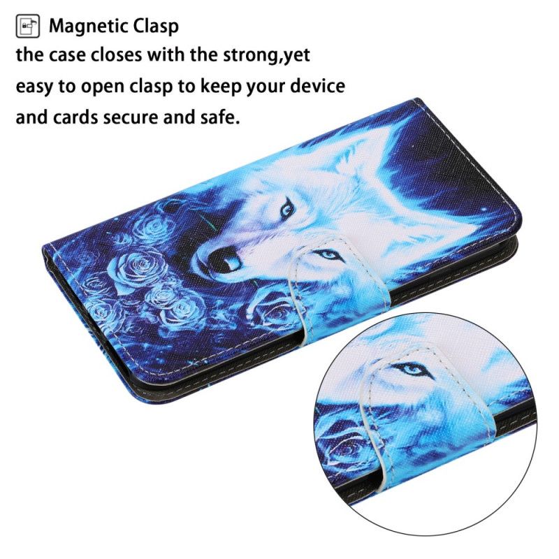 Obudowa Samsung Galaxy A52 4G / A52 5G Etui na Telefon Biały Wilk