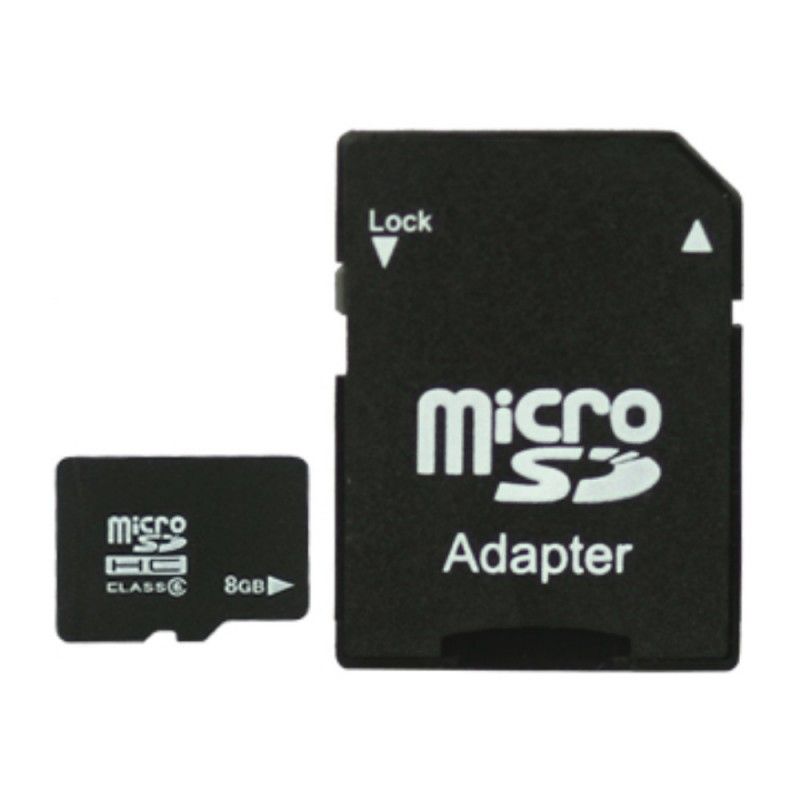 8Go Micro Sd Card Z Adapterem Sd