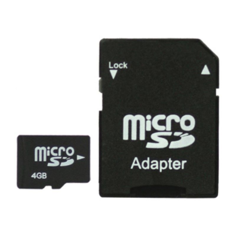 Karta 4Go Micro Sd Z Adapterem Sd