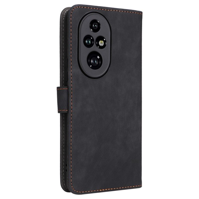Etui Folio Honor 200 Pro Ochrona Rfid Z Efektem Zamszu