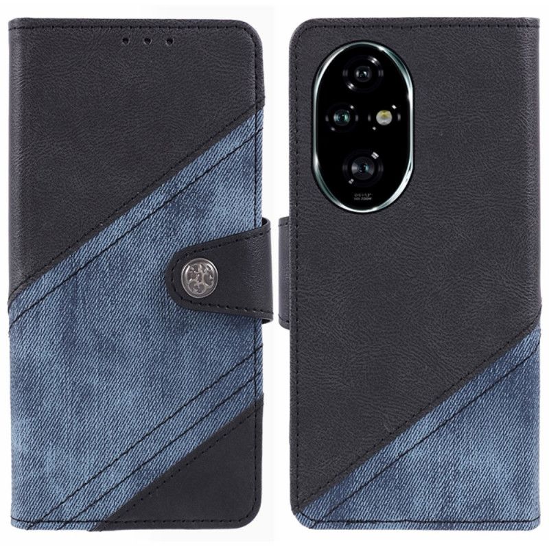 Skórzany Futerał Honor 200 Pro Etui Na Telefon Bi-tekstura