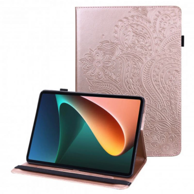 Etui Xiaomi Pad 5 Stylizowany Kwiat