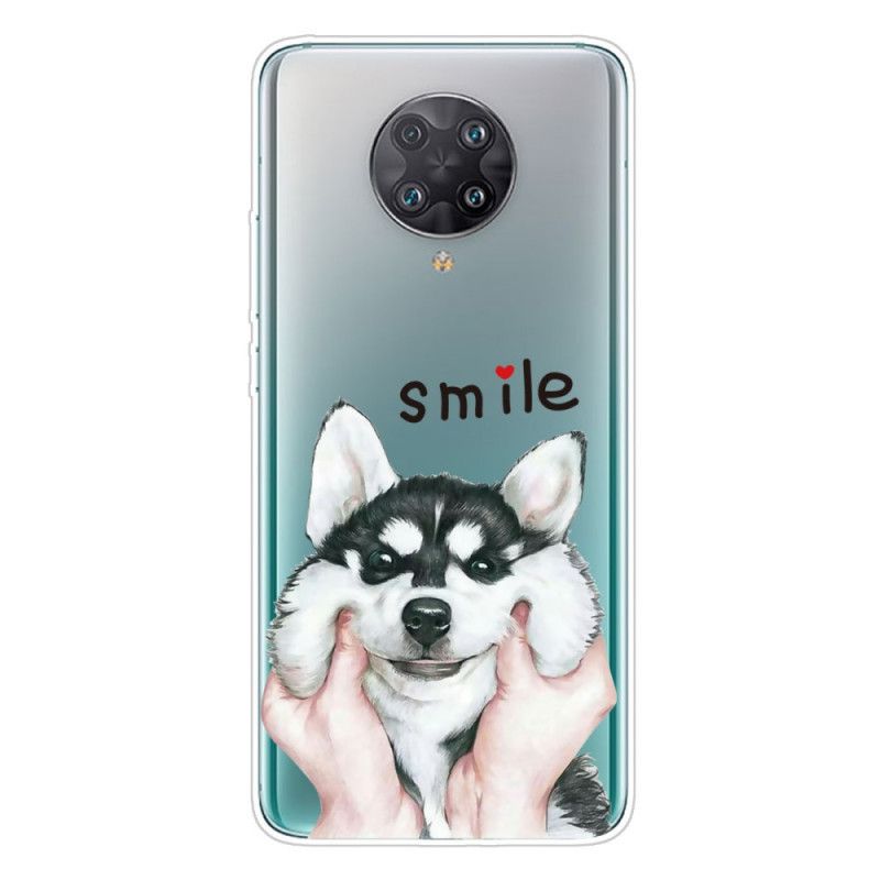 Etui Xiaomi Poco F2 Pro Uśmiechnięty Pies Etui Ochronne