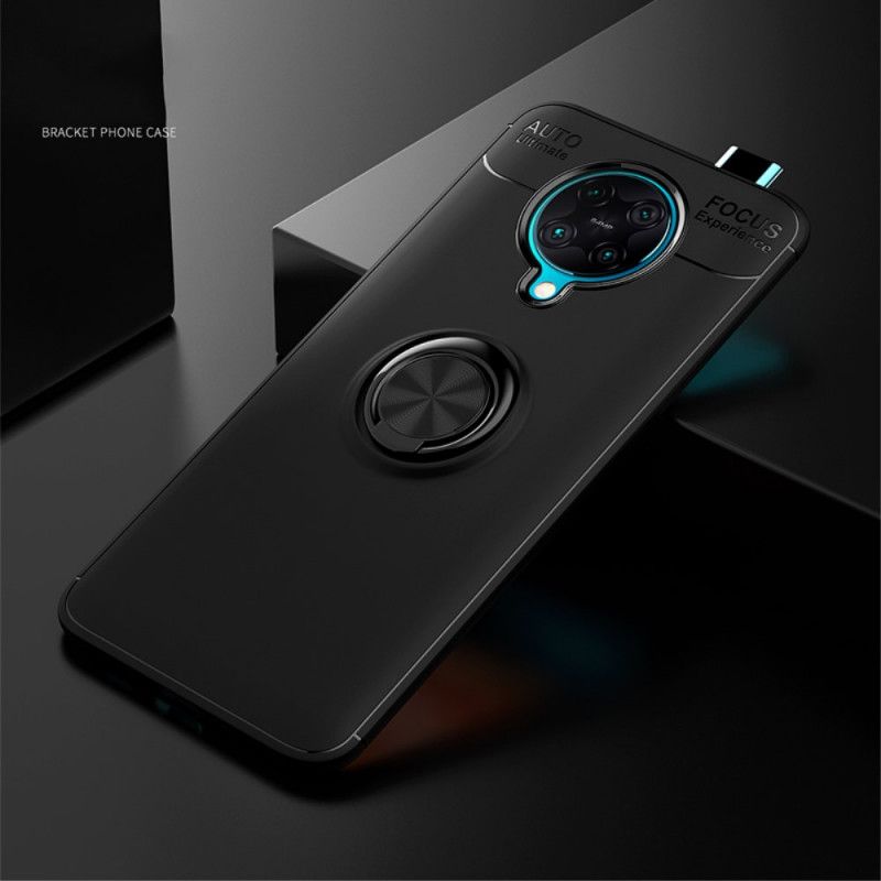 Futerały Xiaomi Poco F2 Pro Czarny Pierścień Magnetyczny Lenuo