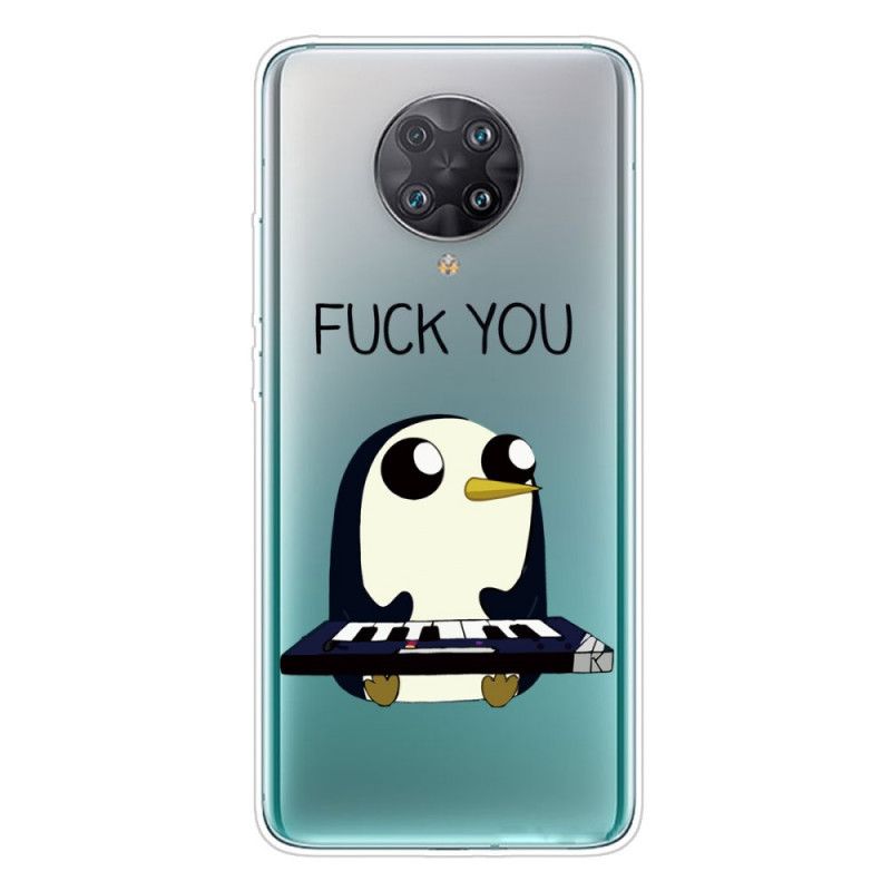 Futerały Xiaomi Poco F2 Pro Etui na Telefon Pingwin Cię Pieprzy