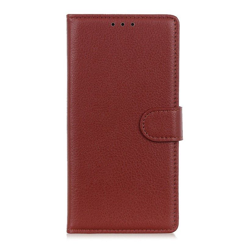 Etui Folio do Samsung Galaxy M33 5G Tradycyjna Sztuczna Skóra