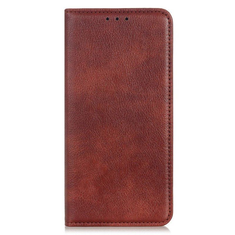 Etui Na Telefon do Samsung Galaxy M33 5G Etui Folio Skóra Dwoinowa Liczi