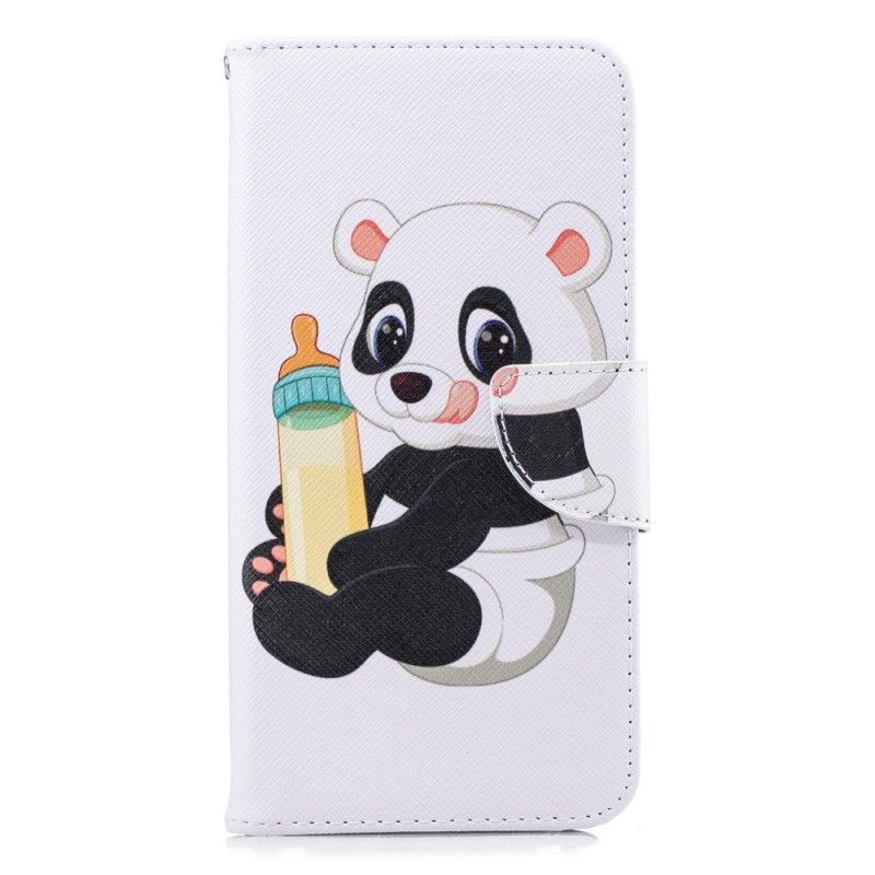 Etui Folio Samsung Galaxy J6 Plus Mała Panda Etui Ochronne