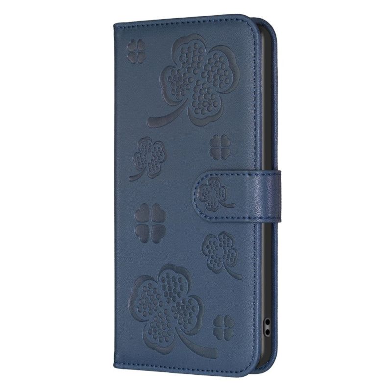 Etui Folio Xiaomi Redmi Note 13 5g Koniczyny Etui Ochronne