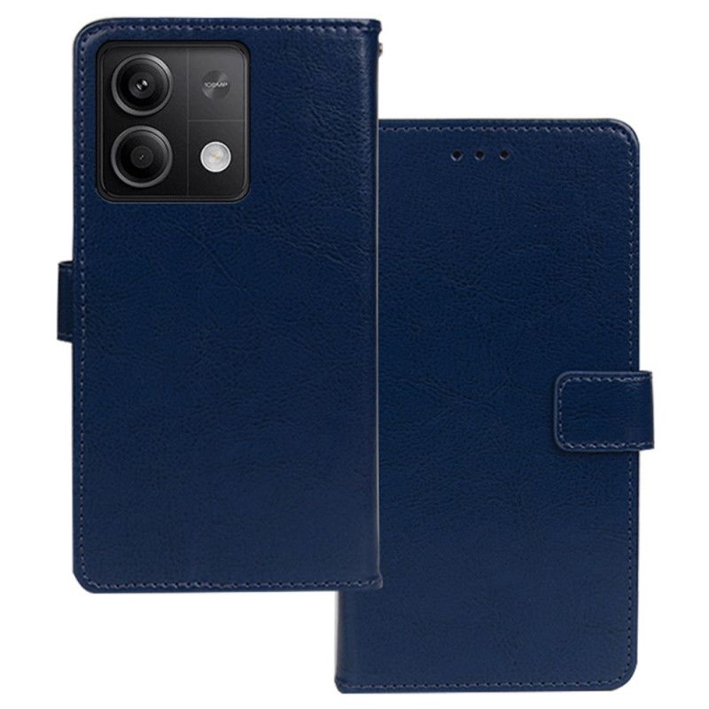 Etui Folio Xiaomi Redmi Note 13 5g Sztuczna Skóra Idewei Etui Ochronne