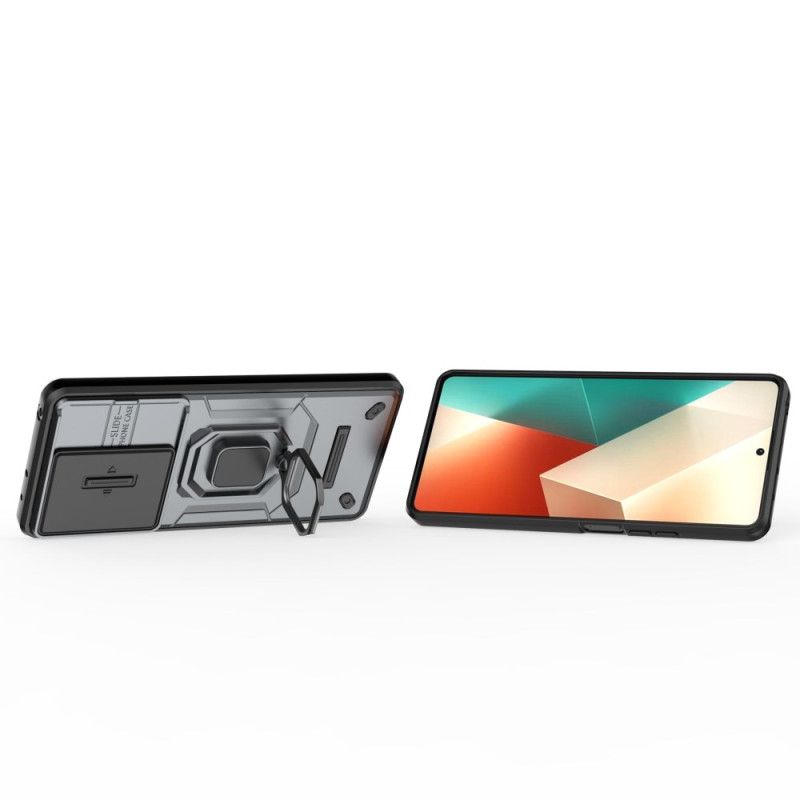 Futerały Xiaomi Redmi Note 13 5g Etui Na Telefon Odporny Pierścień Z Osłoną Obiektywu