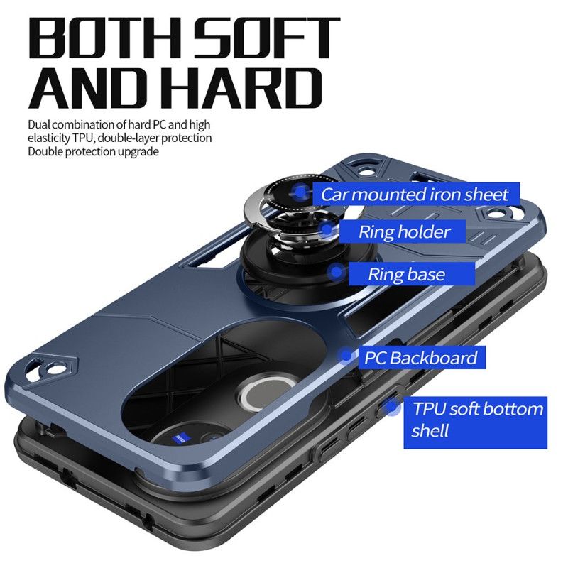 Etui Do Vivo V50 5g Wytrzymały Uchwyt Na Pierścień