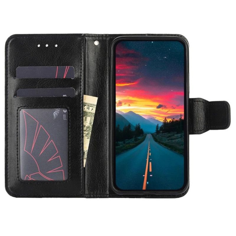 Etui Folio Do Vivo V50 5g Retro Sztuczna Skóra