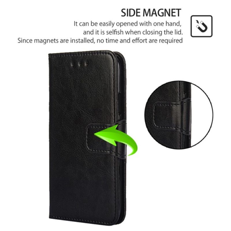 Etui Folio Do Vivo V50 5g Retro Sztuczna Skóra