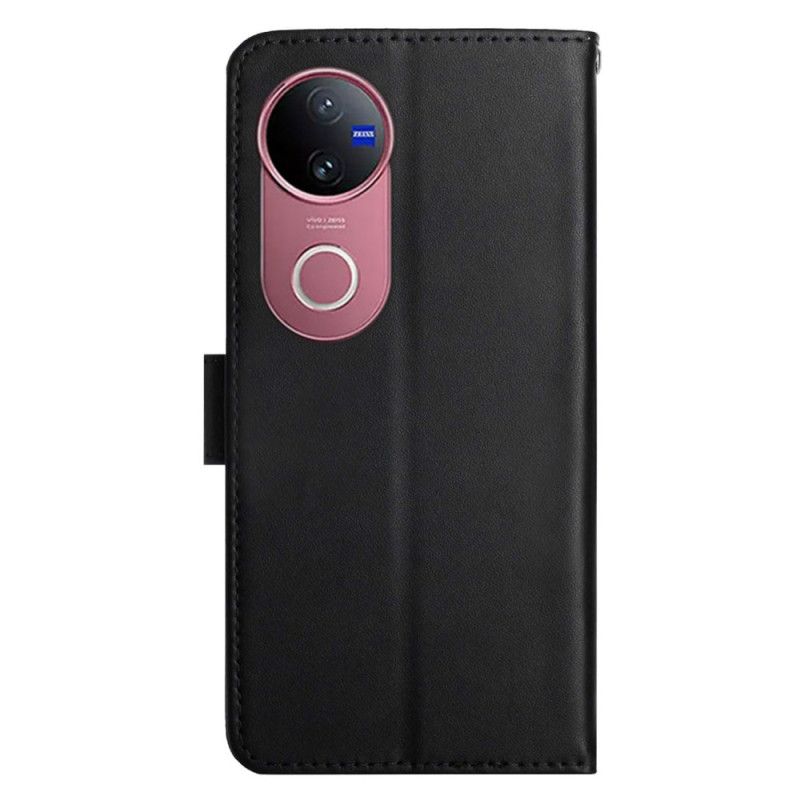 Etui Folio Do Vivo V50 5g Skóra Nappa