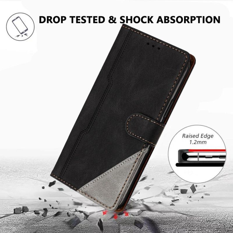 Etui Folio Vivo V50 5g Dwukolorowy Wzór Etui Ochronne