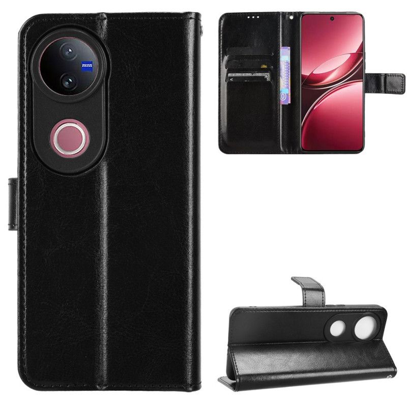 Etui Folio Vivo V50 5g Jaskrawa Skóra Ekologiczna