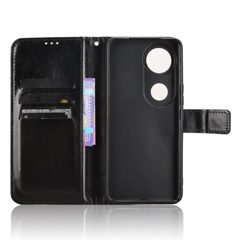 Etui Folio Vivo V50 5g Jaskrawa Skóra Ekologiczna