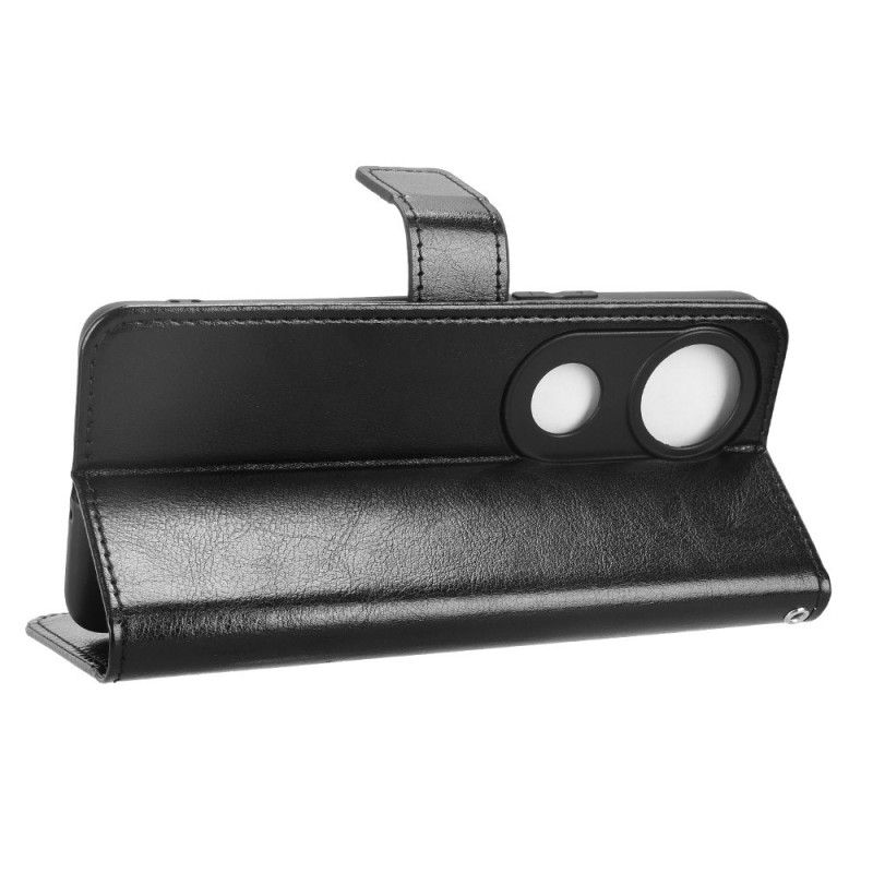 Etui Folio Vivo V50 5g Jaskrawa Skóra Ekologiczna