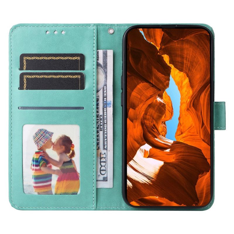 Etui Folio Vivo V50 5g Mandala Etui Ochronne