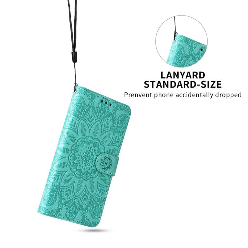 Etui Folio Vivo V50 5g Mandala Etui Ochronne