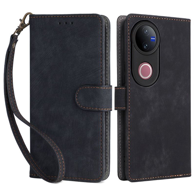 Etui Folio Vivo V50 5g Ochrona Rfid I Pasek Etui Ochronne