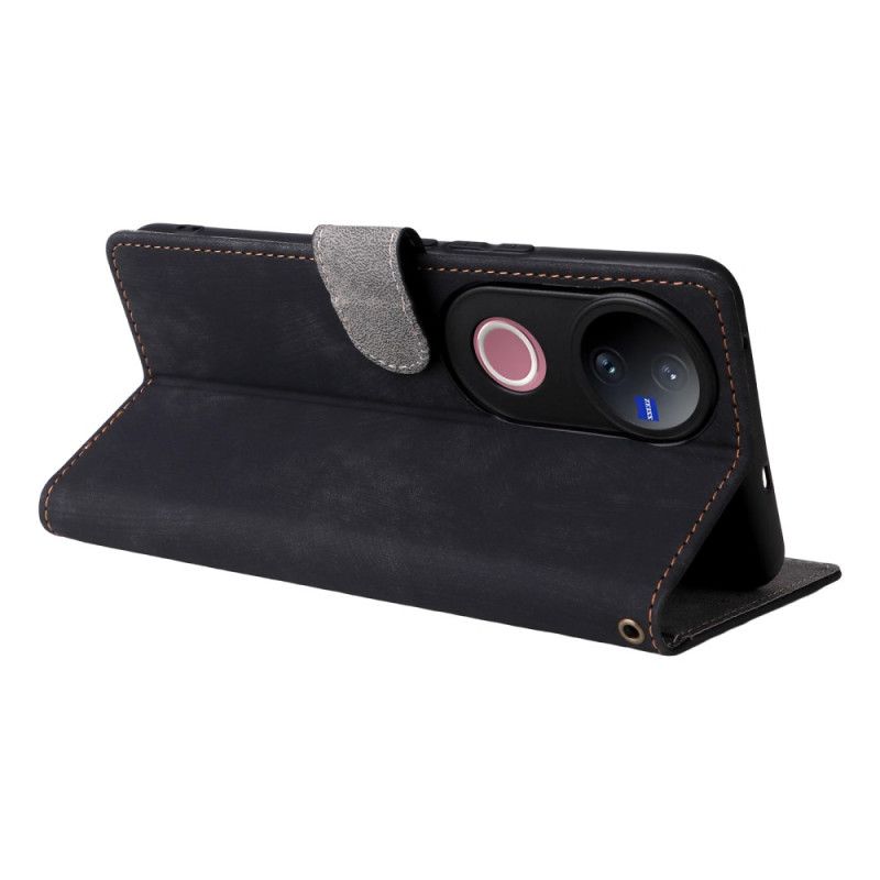 Etui Folio Vivo V50 5g Ochrona Rfid I Pasek Etui Ochronne
