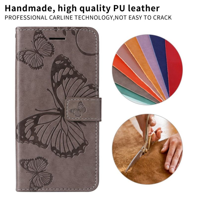 Etui Folio Vivo V50 5g Olbrzymie Motyle Etui Ochronne