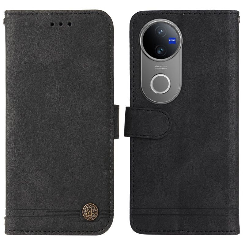 Etui Folio Vivo V50 5g Ozdobny Nit Etui Ochronne