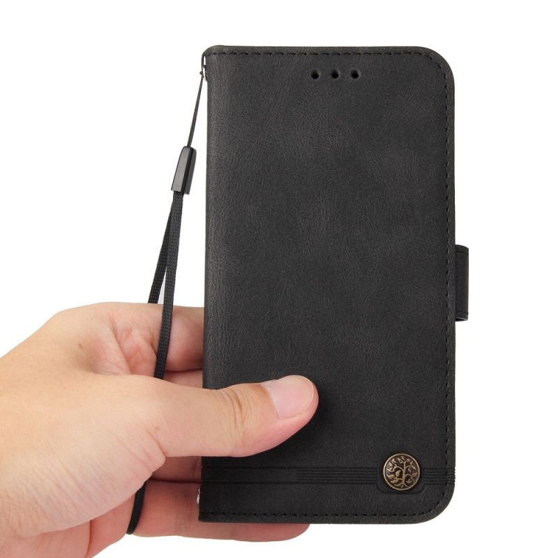 Etui Folio Vivo V50 5g Ozdobny Nit Etui Ochronne